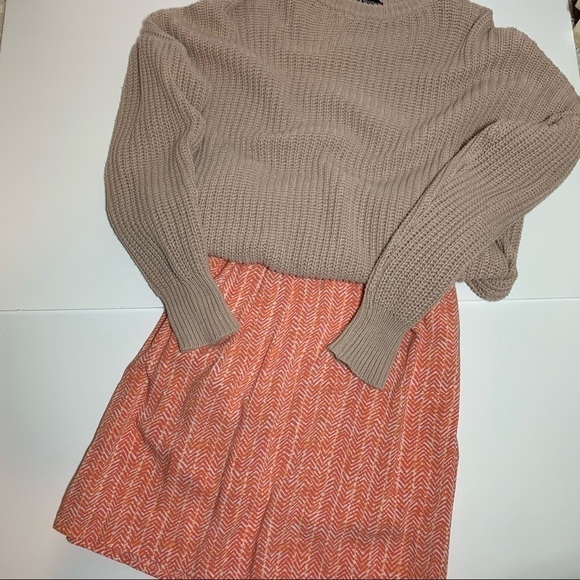 Ann Taylor Loft chevron printed sleeveless dress - Picture 6 of 9